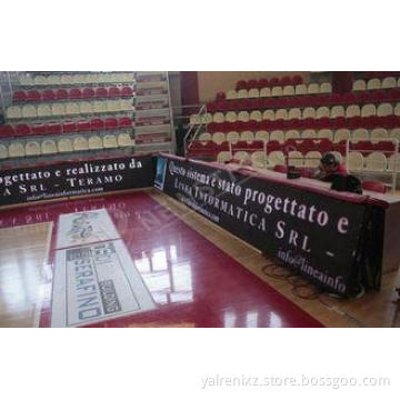 Economical P25 Stadium Perimeter LED Display Signs Flexible
